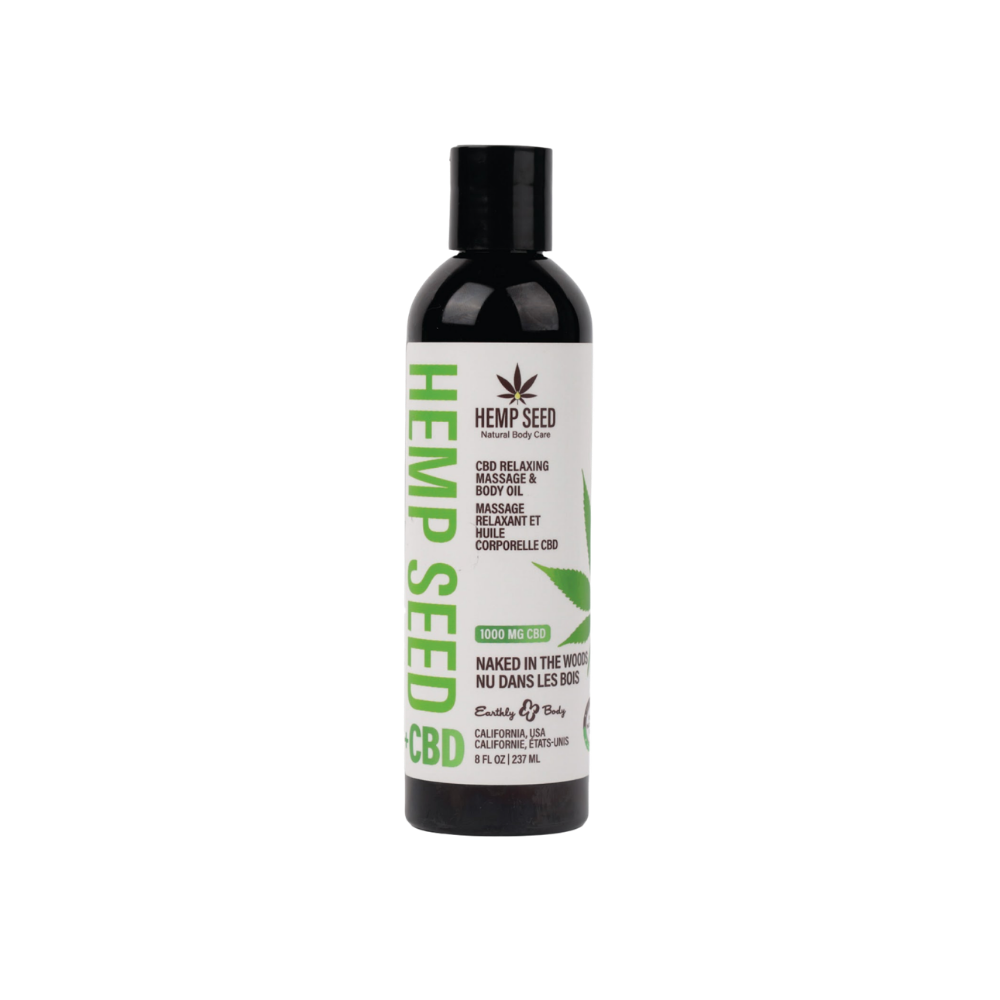 Hemp Seed Relaxing Massage & Body Oil (Elevated) - Coco's Candyland