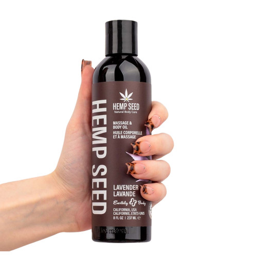 Hemp Seed Massage & Body Oil - Coco's Candyland