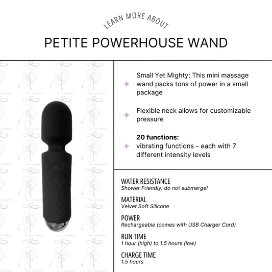 Petite Powerhouse Wand - Coco's Candyland
