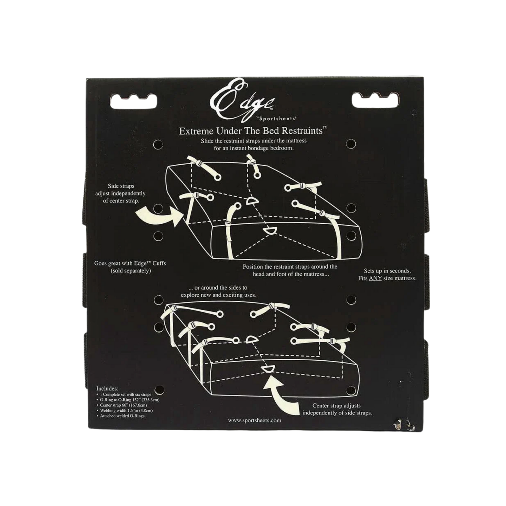 Edge Extreme Under the Bed® Restraint System - Coco's Candyland