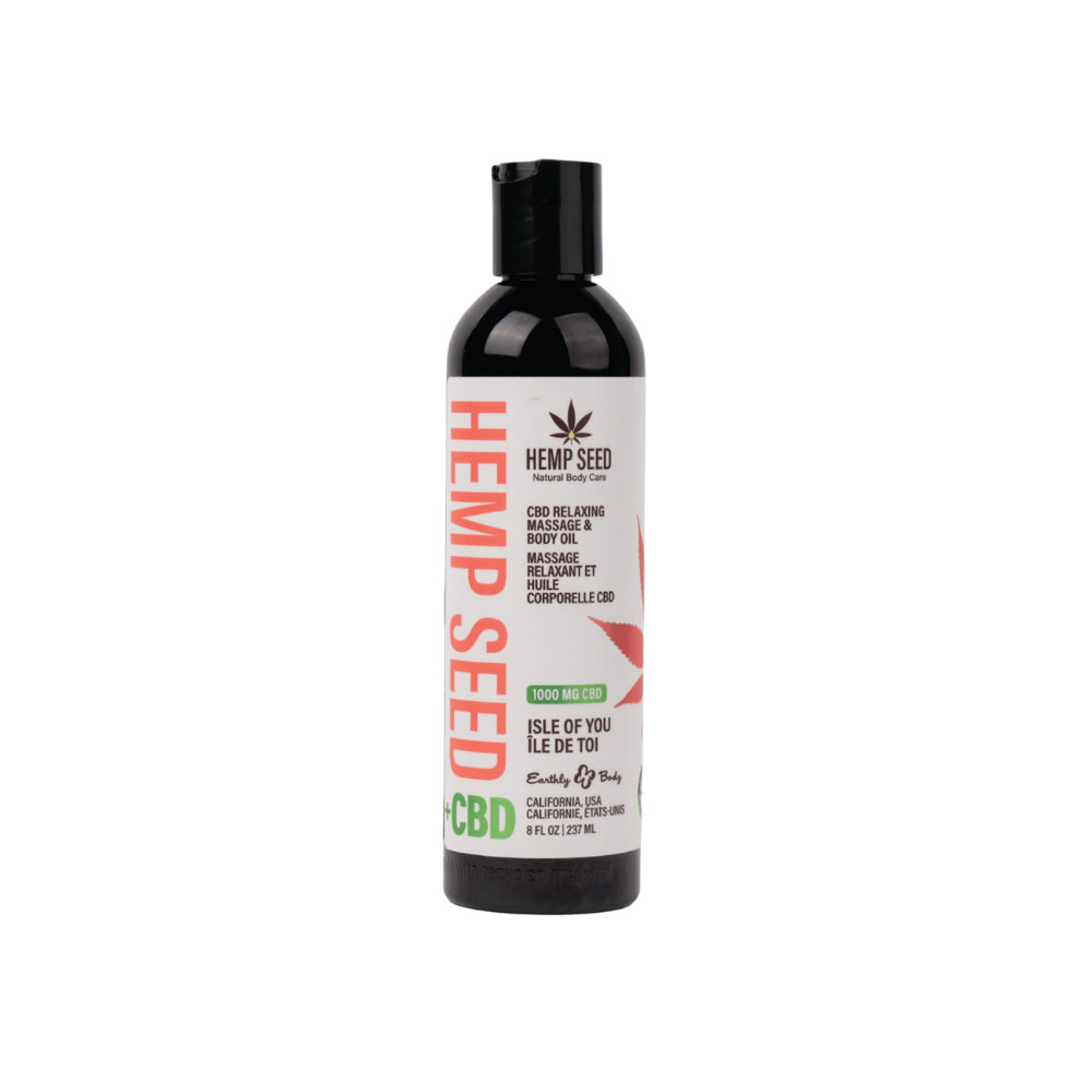 Hemp Seed Relaxing Massage & Body Oil (Elevated) - Coco's Candyland