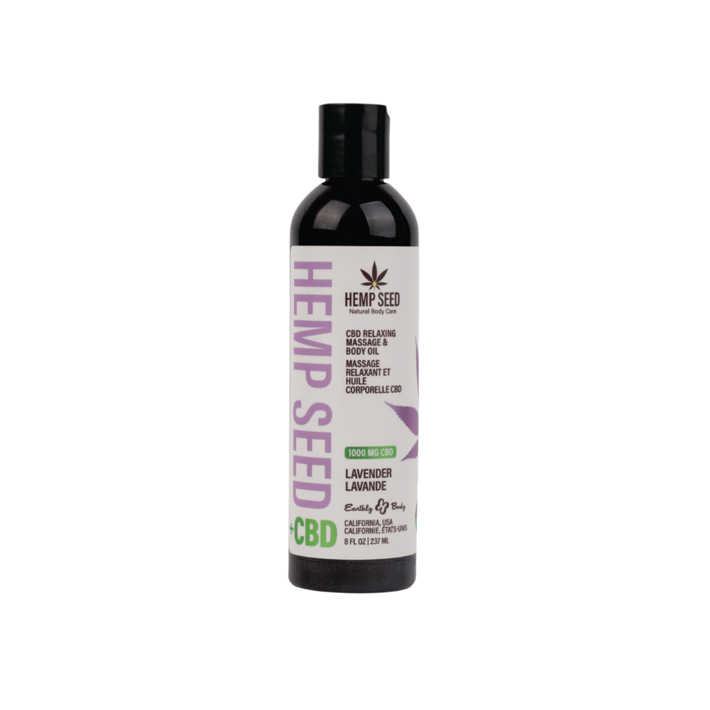 Hemp Seed Relaxing Massage & Body Oil (Elevated) - Coco's Candyland