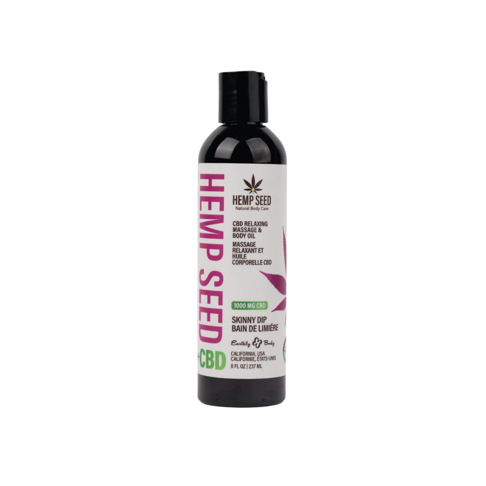 Hemp Seed Relaxing Massage & Body Oil (Elevated) - Coco's Candyland