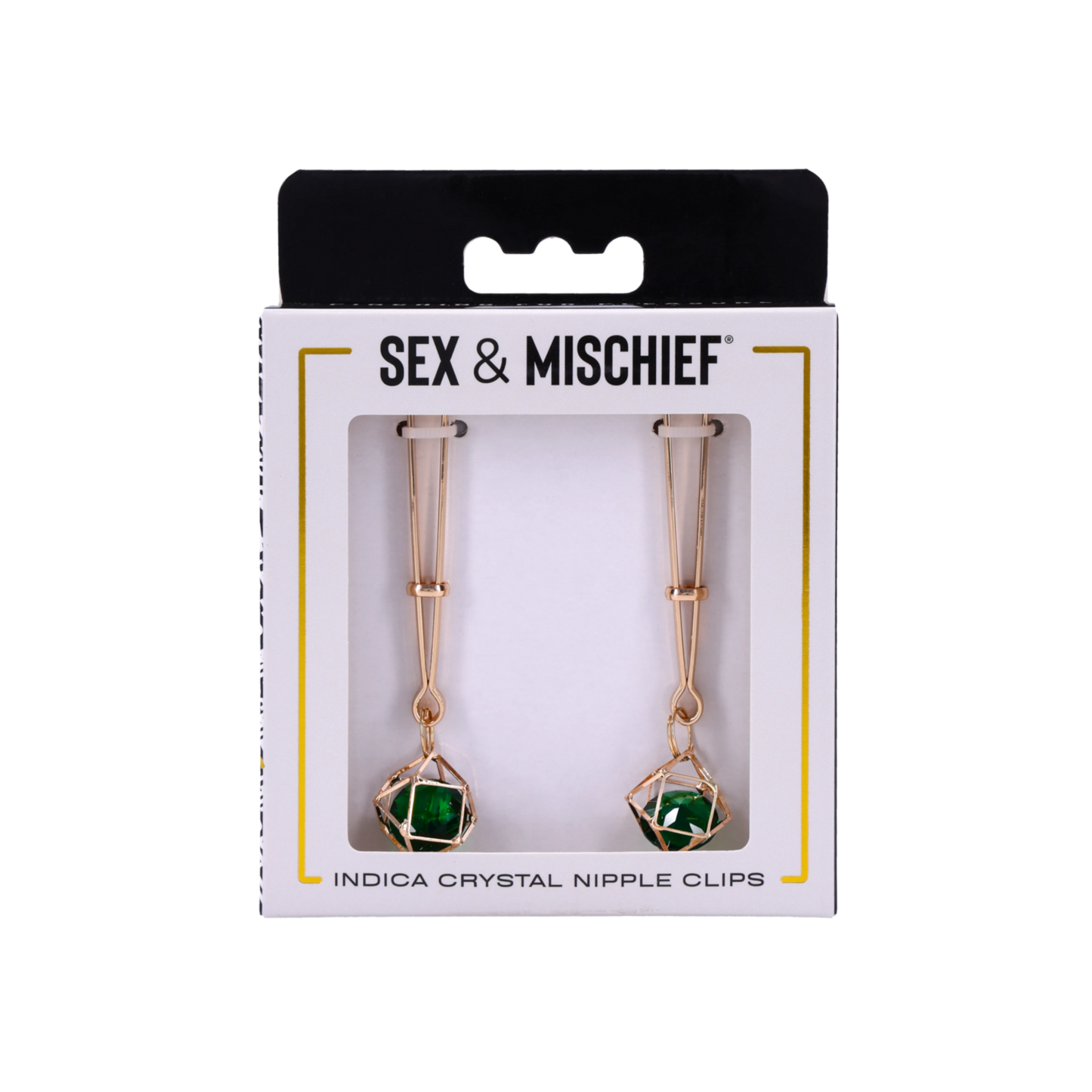 Indica Crystal Nipple Clips - Coco's Candyland