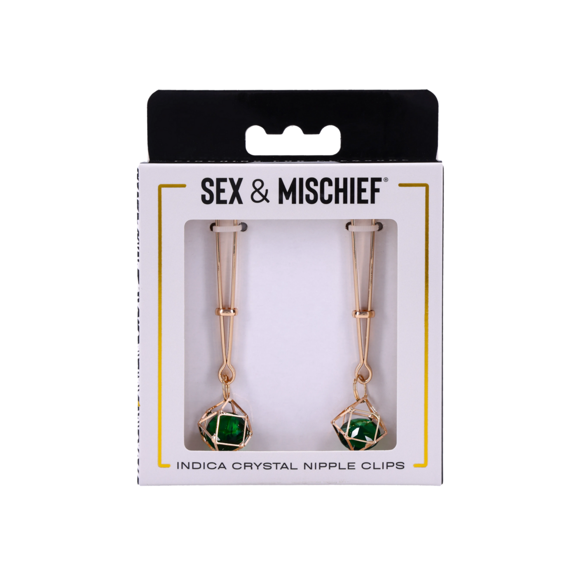 Indica Crystal Nipple Clips - Coco's Candyland