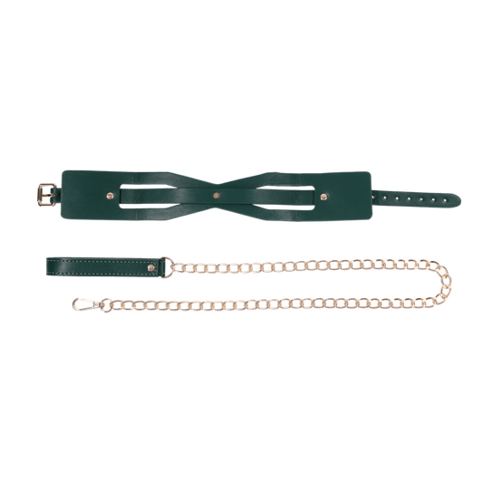 Indica Cutout Collar and Leash