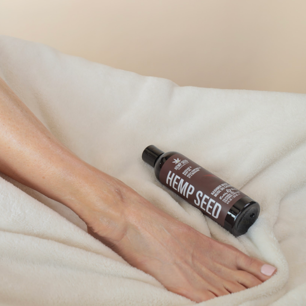 Hemp Seed Massage & Body Oil - Coco's Candyland