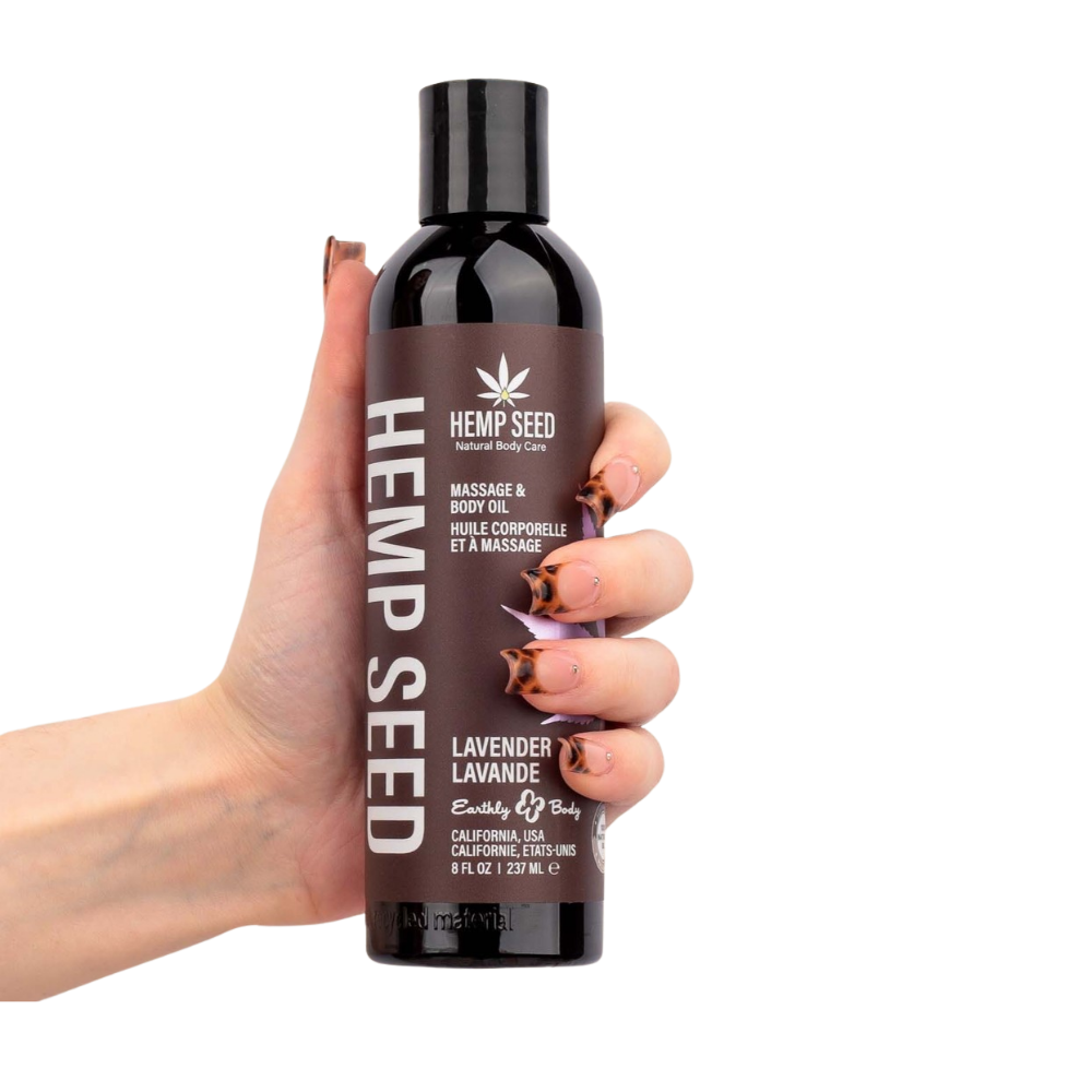 Hemp Seed Massage & Body Oil - Coco's Candyland