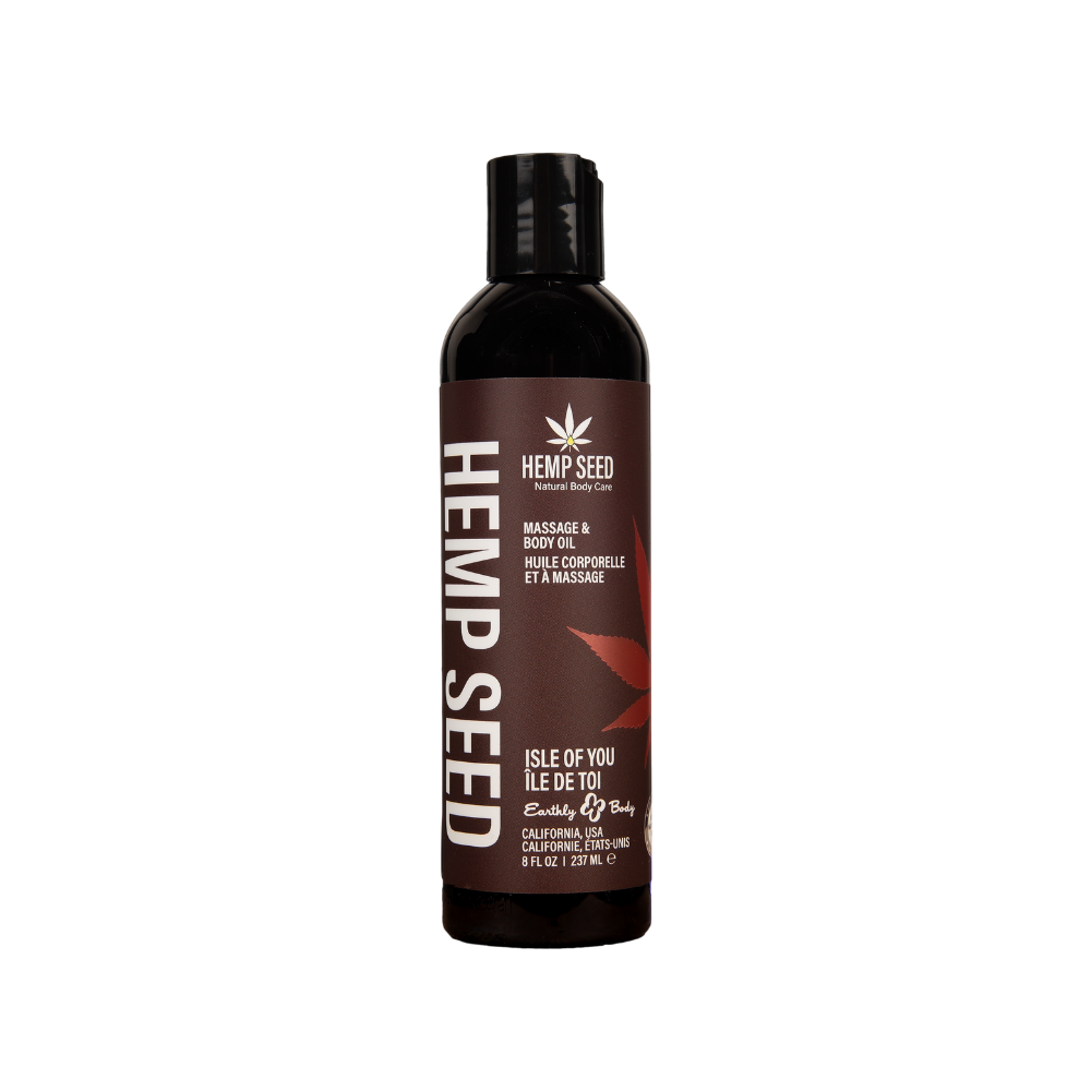 Hemp Seed Massage & Body Oil - Coco's Candyland