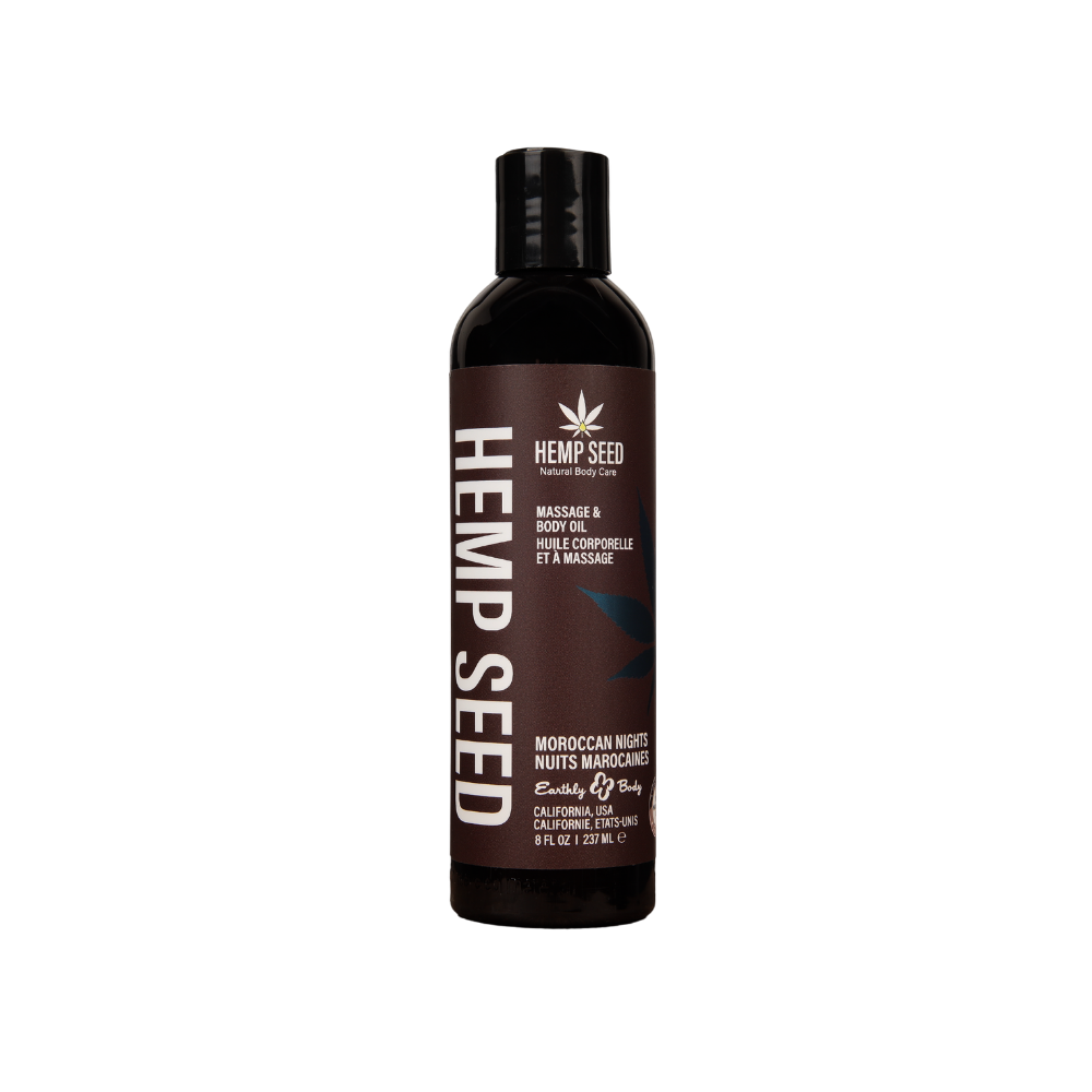 Hemp Seed Massage & Body Oil - Coco's Candyland