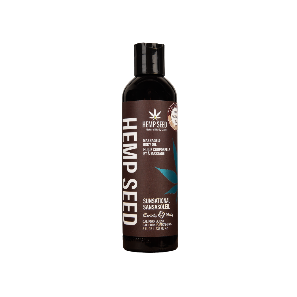 Hemp Seed Massage & Body Oil - Coco's Candyland