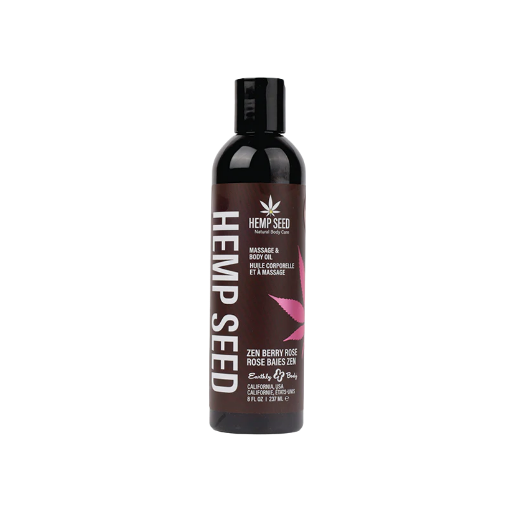 Hemp Seed Massage & Body Oil - Coco's Candyland