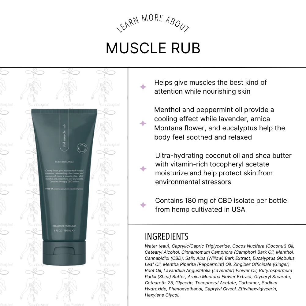 Muscle Rub - Coco's Candyland