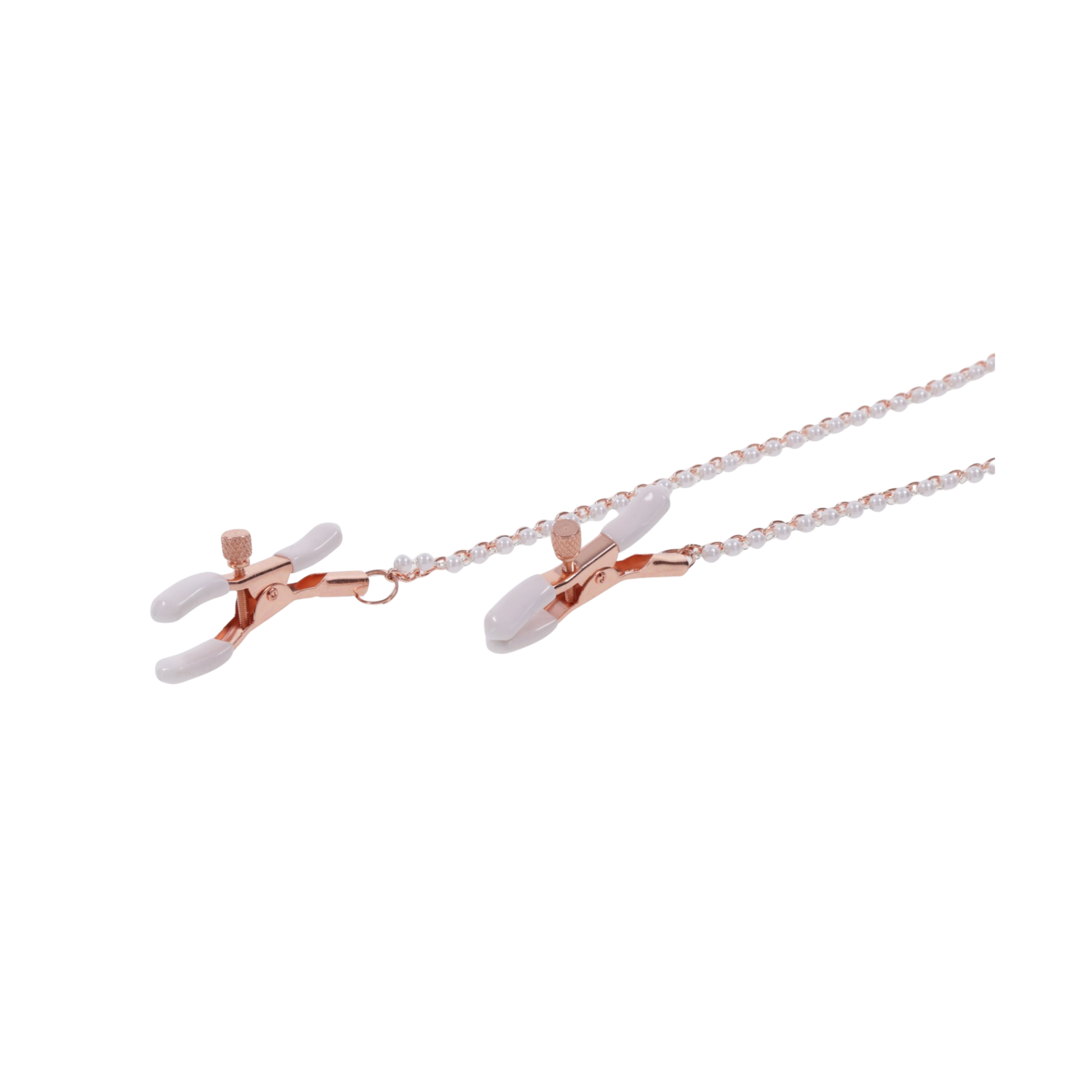 Peaches 'n CreaMe Collar with Nipple Clamps - Coco's Candyland