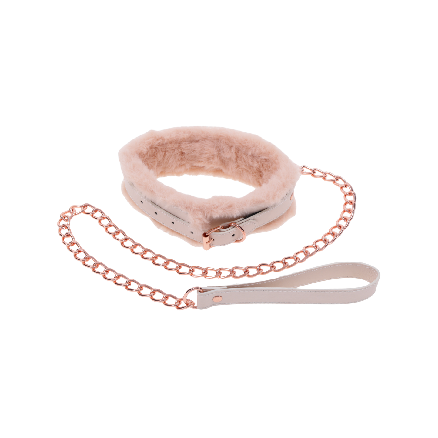 Peaches 'n CreaMe Fur Collar & Leash - Coco's Candyland