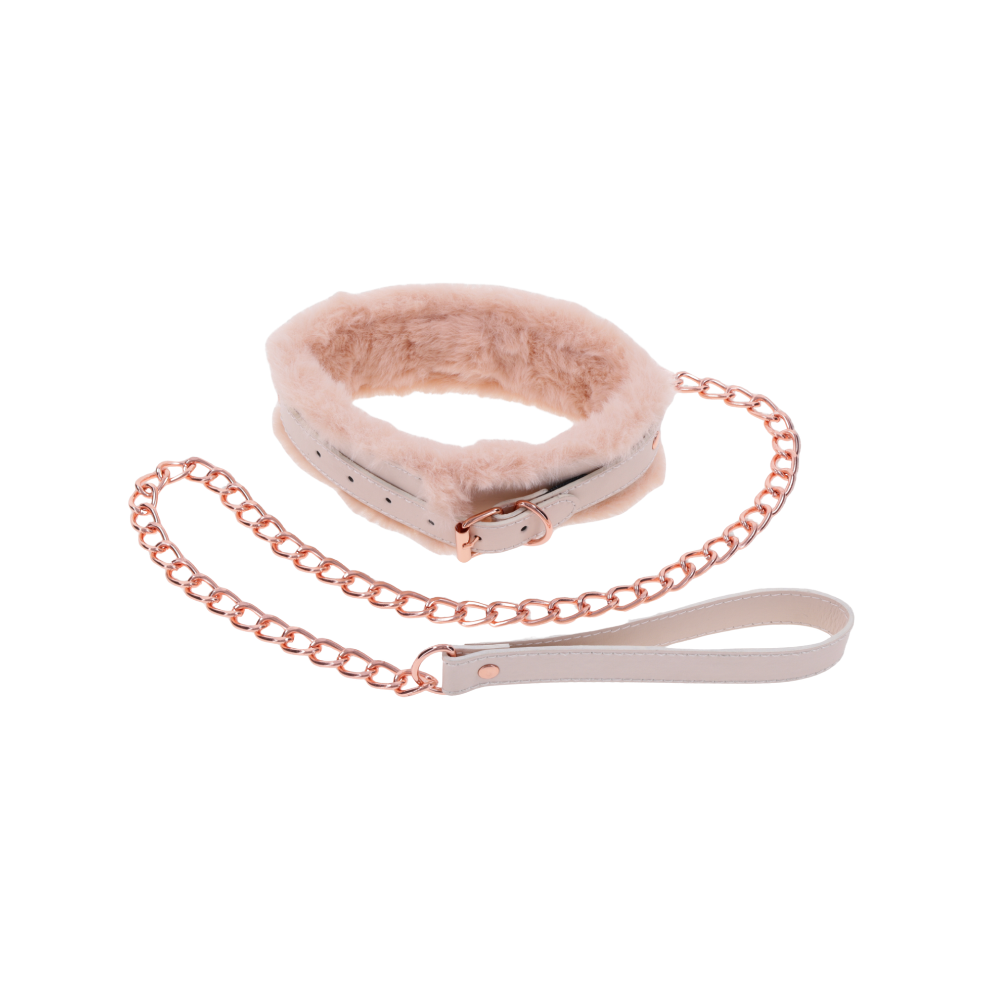 Peaches 'n CreaMe Fur Collar & Leash - Coco's Candyland