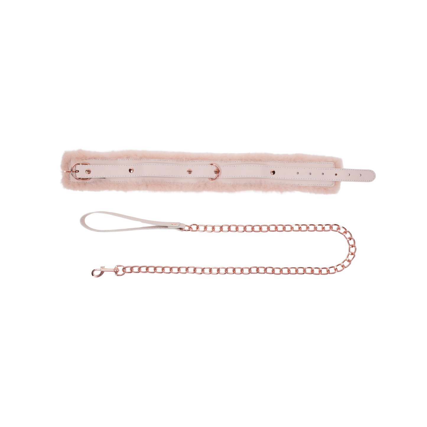 Peaches 'n CreaMe Fur Collar & Leash - Coco's Candyland