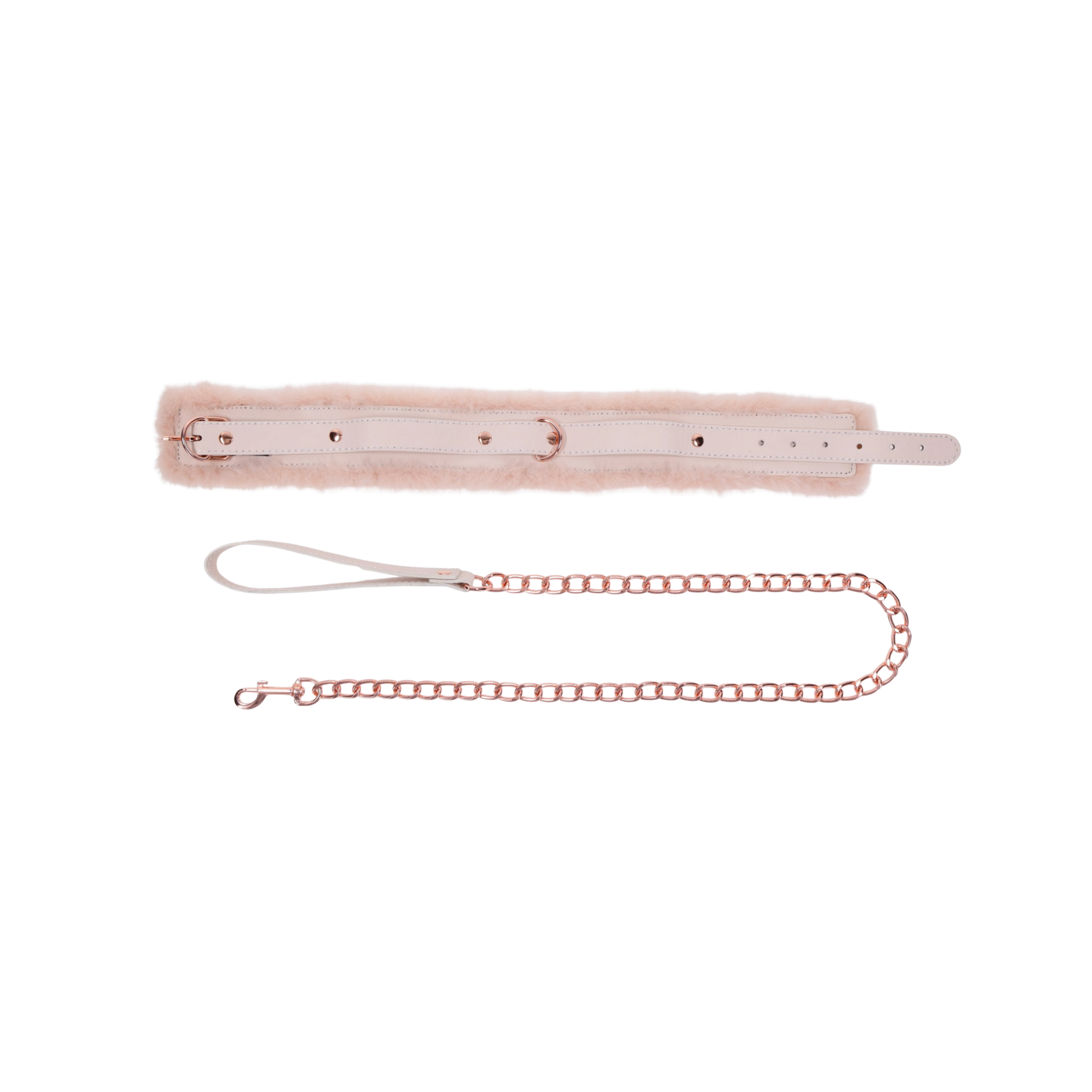 Peaches 'n CreaMe Fur Collar & Leash - Coco's Candyland