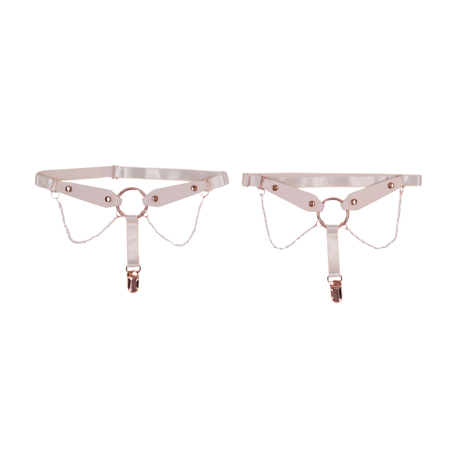Peaches 'n CreaMe Pearl Garters - Coco's Candyland